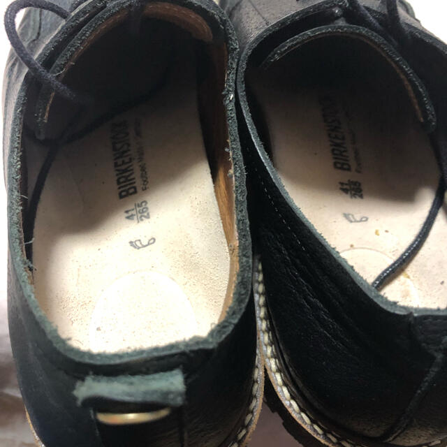 BIRKENSTOCK(ビルケンシュトック)のビルケンシュトック　黒　uチップ シューズ　41  サイズ26.5 メンズの靴/シューズ(ドレス/ビジネス)の商品写真