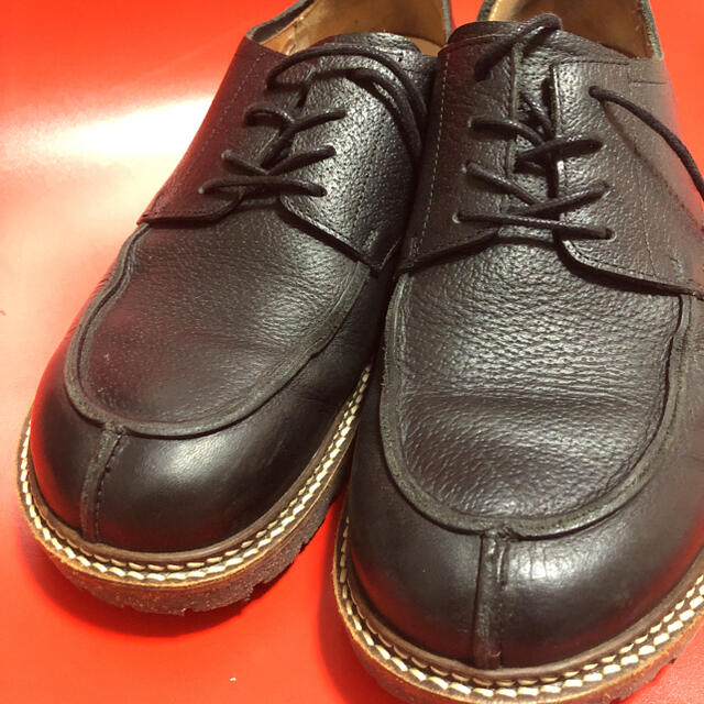 BIRKENSTOCK(ビルケンシュトック)のビルケンシュトック　黒　uチップ シューズ　41  サイズ26.5 メンズの靴/シューズ(ドレス/ビジネス)の商品写真