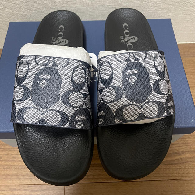 【新品】BAPE COACH ベイプコーチ　SLIDE SANDALS 27cm