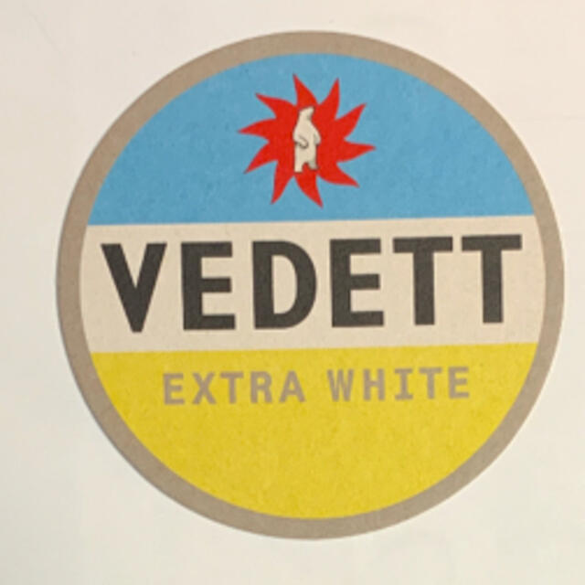 VEDETT コースター 4枚セット ハンドメイドの生活雑貨(キッチン小物)の商品写真