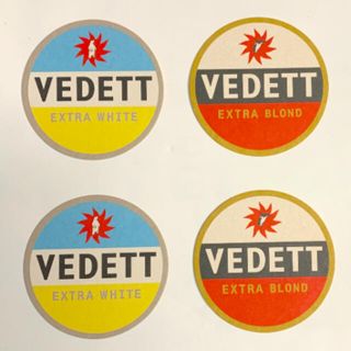 VEDETT コースター 4枚セット(キッチン小物)