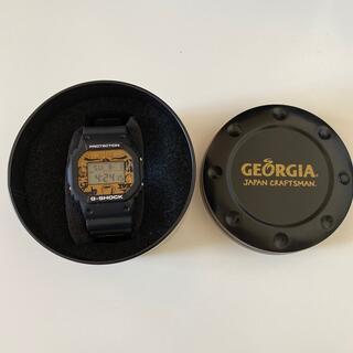 ジーショック(G-SHOCK)のジョージアとG-SHOCKのコラボ腕時計(腕時計(デジタル))