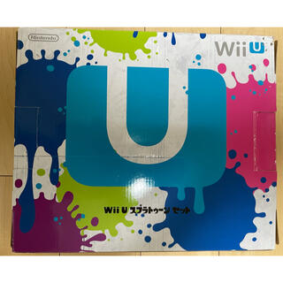 ウィーユー(Wii U)のkazu様専用！Wii U スプラトゥーンセットWUPSWAGY/A (家庭用ゲーム機本体)
