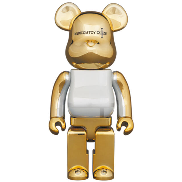 MEDICOM TOY(メディコムトイ)のBE@RBRICK MEDICOM TOY PLUS GOLD CHROME エンタメ/ホビーのフィギュア(その他)の商品写真