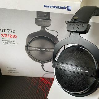 【最終値下げ】 beyerdynamic DT770 STUDIO 80Ω(ヘッドフォン/イヤフォン)