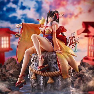 コトブキヤ(KOTOBUKIYA)の【コトブキヤショップ限定品】アズールレーン　龍鳳（鳳舞う正月ver.)(ゲームキャラクター)