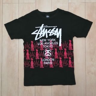 ステューシー(STUSSY)の【 STUSSY 】 ステューシー Tシャツ　ワールドツアー・リピーテーション(Tシャツ/カットソー(半袖/袖なし))