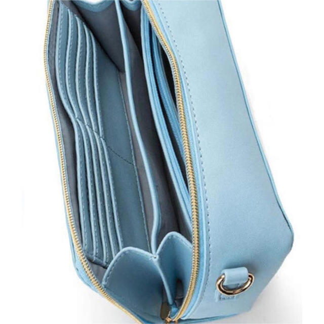 シナモロール(シナモロール)のシナモロール　ウォレット機能付き　ショルダーバッグ レディースのバッグ(ショルダーバッグ)の商品写真