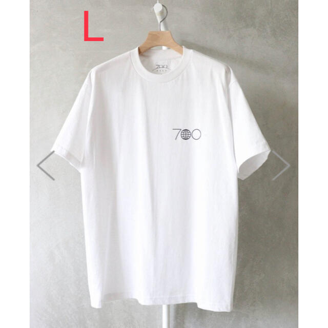 1LDK SELECT(ワンエルディーケーセレクト)の700FILL×1LDK Hand to Earth Logo Tee  L メンズのトップス(Tシャツ/カットソー(半袖/袖なし))の商品写真