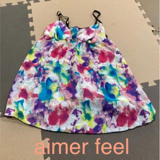 エメフィール(aimer feel)のエメフィール　キャミ(ルームウェア)