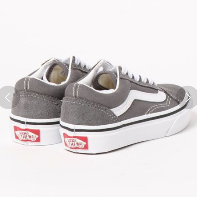 vans オールドスクール　グレー　19㎝　完売品 キッズ/ベビー/マタニティのキッズ靴/シューズ(15cm~)(スニーカー)の商品写真