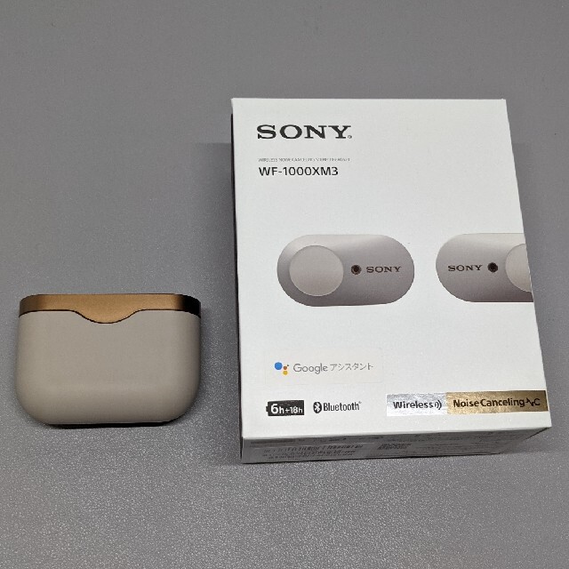 【新品】　SONY WF-1000XM3 プラチナシルバー　４個セット