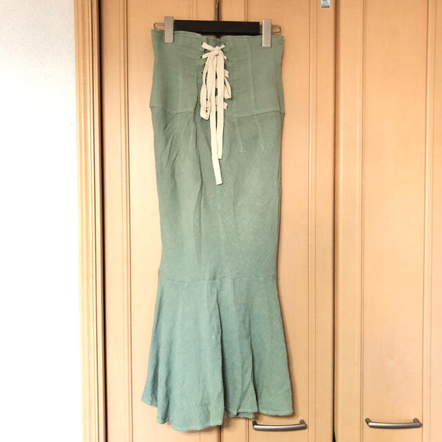 SNIDEL(スナイデル)のスナイデル　snidel コットンリネンマーメイドスカート レディースのスカート(ロングスカート)の商品写真