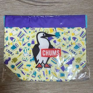 チャムス(CHUMS)のCHUMS⭐︎チャムス⭐︎オリジナルクーラーバッグ⭐︎ホワイト(ノベルティグッズ)