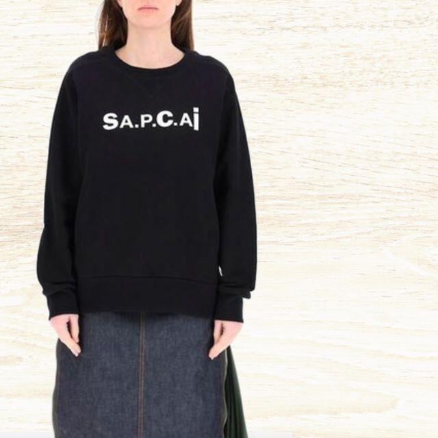 純正購入 A.P.C. × sacai Tani スウェットシャツ 新品未使用 スウェット