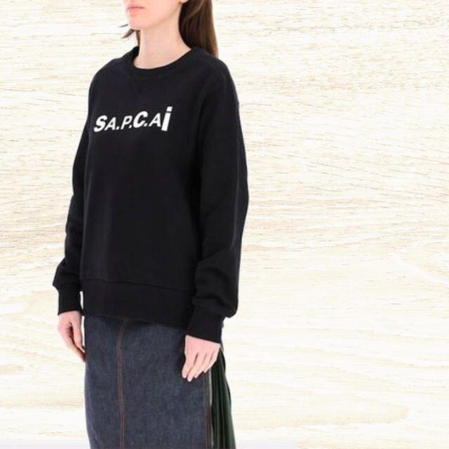 純正購入 A.P.C. × sacai Tani スウェットシャツ 新品未使用 スウェット