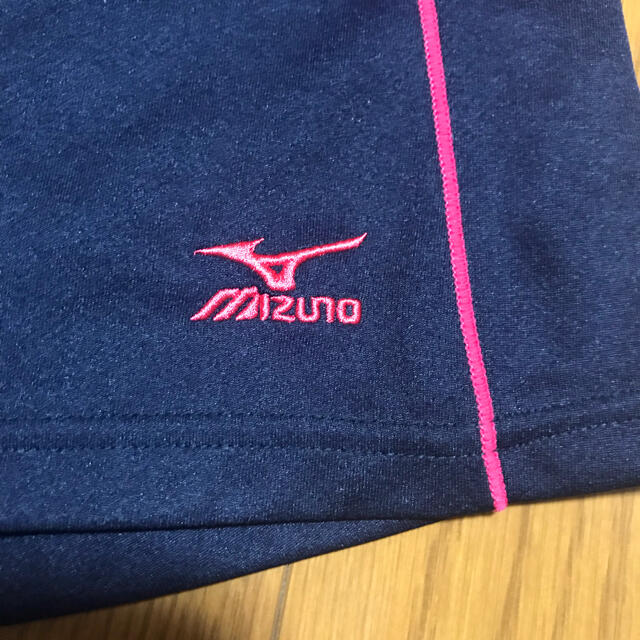 MIZUNO(ミズノ)のMIZUNO  スポーツ　Tシャツ　L  ネイビー スポーツ/アウトドアのスポーツ/アウトドア その他(バレーボール)の商品写真