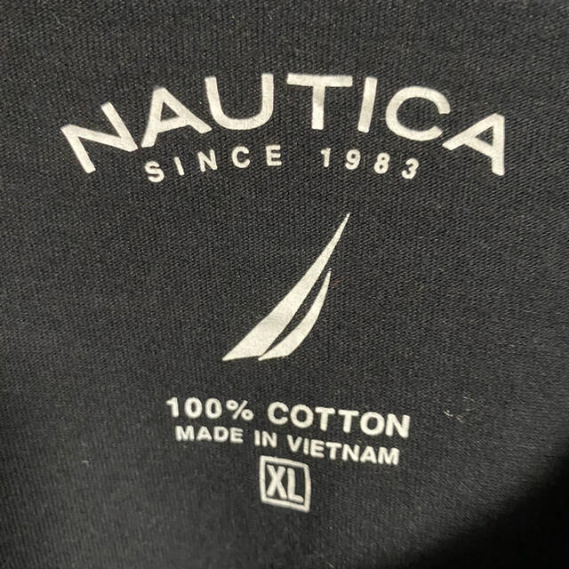 NAUTICA(ノーティカ)の90s 古着  ノーティカ Tシャツ XL 刺繍ロゴ ビッグシルエット ゆるだぼ メンズのトップス(Tシャツ/カットソー(半袖/袖なし))の商品写真