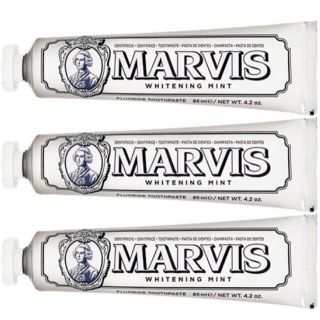 マービス(MARVIS)のMARVIS マービス 歯磨き粉　ホワイトミント　85mlを3本(歯磨き粉)