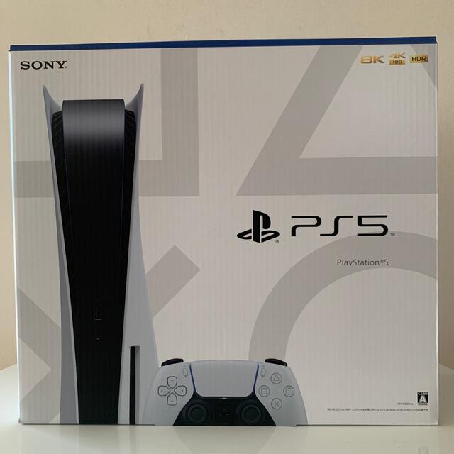 SONY(ソニー)のSONY PlayStation5 CFI-1000A01 エンタメ/ホビーのゲームソフト/ゲーム機本体(家庭用ゲーム機本体)の商品写真