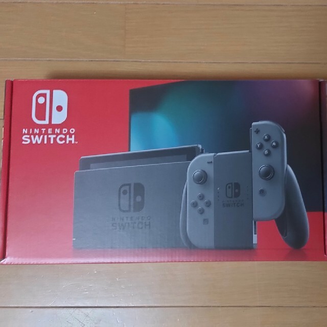 Nintendo Switch(ニンテンドースイッチ)のNintendo Switch 新品　任天堂スイッチ 本体 グレー ニンテンドウ エンタメ/ホビーのゲームソフト/ゲーム機本体(家庭用ゲーム機本体)の商品写真