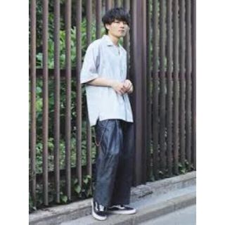 NEONSIGN【ネオンサイン】Wide Denim Slacks ワイドデニム