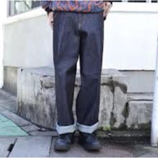 NEONSIGN【ネオンサイン】Wide Denim Slacks ワイドデニム