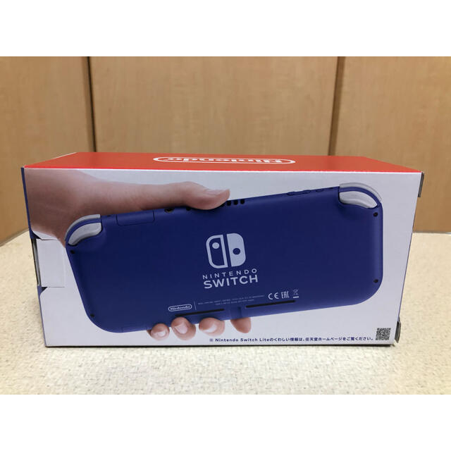 Nintendo Switch(ニンテンドースイッチ)の新品未開封 Switch Lite ブルー ニンテンドー スイッチ ライト エンタメ/ホビーのゲームソフト/ゲーム機本体(携帯用ゲーム機本体)の商品写真