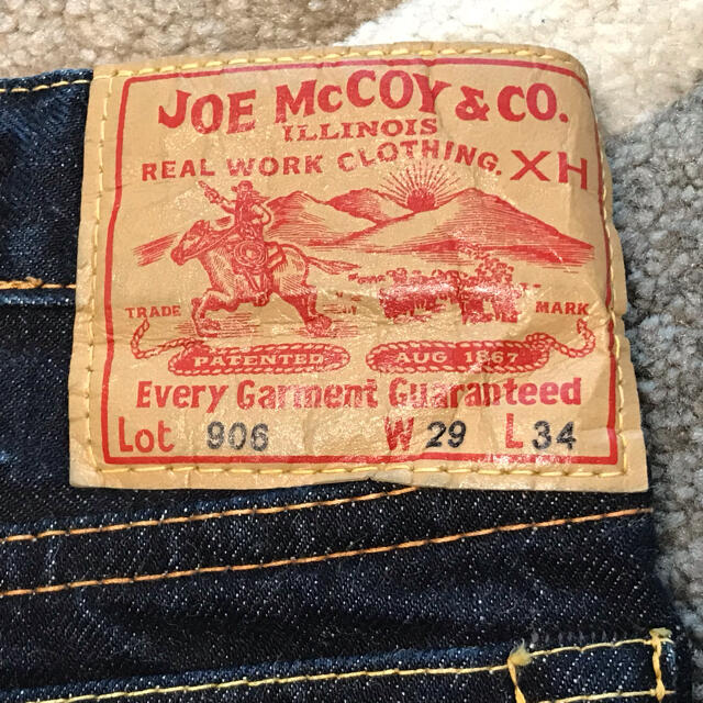 ザ・リアルマッコイズ ジョーマッコイ JOE McCOY 906 W29 L34