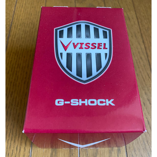 G-SHOCK(ジーショック)のヴィッセル神戸　G-SHOCK レッド　新品未使用 メンズの時計(腕時計(デジタル))の商品写真