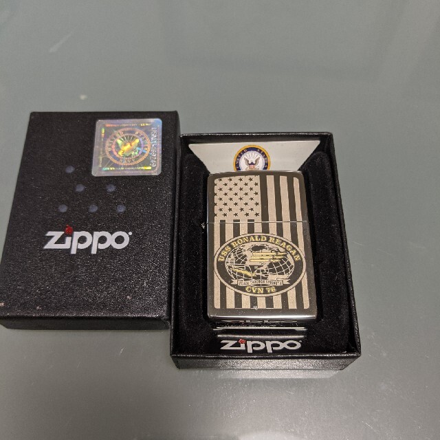 U.S.NAVY ロナルドレーガン　Zippo