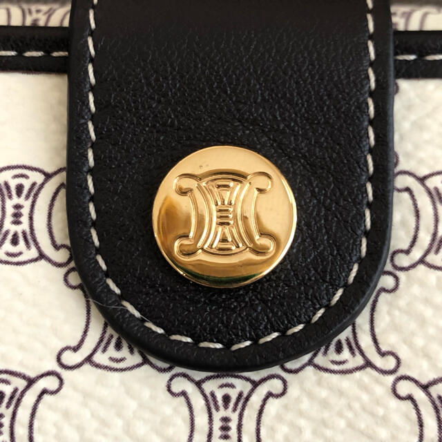 celine(セリーヌ)の良品✨CELINE ❤️ マカダム ヴィンテージ 折り財布 レディースのファッション小物(財布)の商品写真