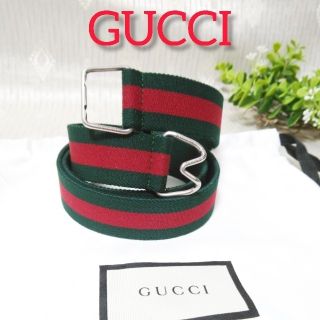 グッチ(Gucci)のGUCCI　グッチ　ファッションベルト　キャリーケースベルト　シェリーライン(ベルト)