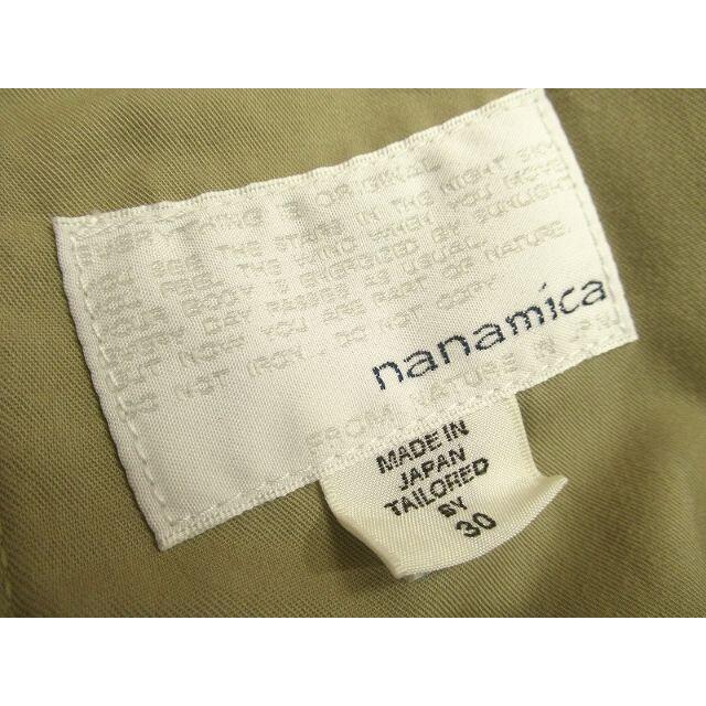 nanamica(ナナミカ)の新品 ナナミカ 20SS 50s デザイン チノ ショーツ W30 カーキ メンズのパンツ(ショートパンツ)の商品写真