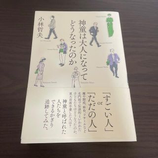 神童は大人になってどうなったのか(文学/小説)