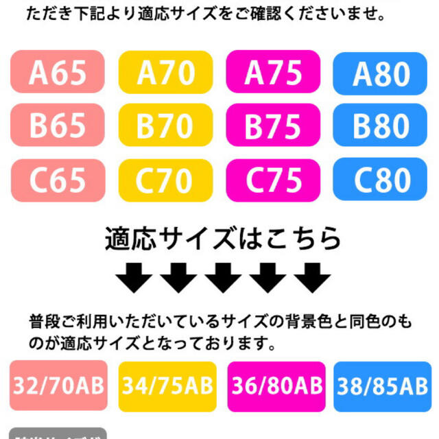 NEUTRAL STORE ブラ&ショーツ　脇肉補正　A65 B65 C65対応 レディースの下着/アンダーウェア(ブラ&ショーツセット)の商品写真