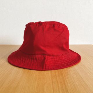 ビームスボーイ(BEAMS BOY)のOTTO  BUCKET HAT  オットー　バケットハット　レッド(ハット)