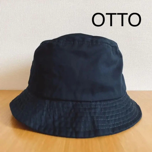 BEAMS BOY(ビームスボーイ)のOTTO  BUCKET HAT  オットー　バケットハット　ネイビー レディースの帽子(ハット)の商品写真