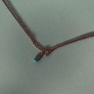 Tiffany ティアドロップ ネックレス ターコイズ 未使用 シルバー