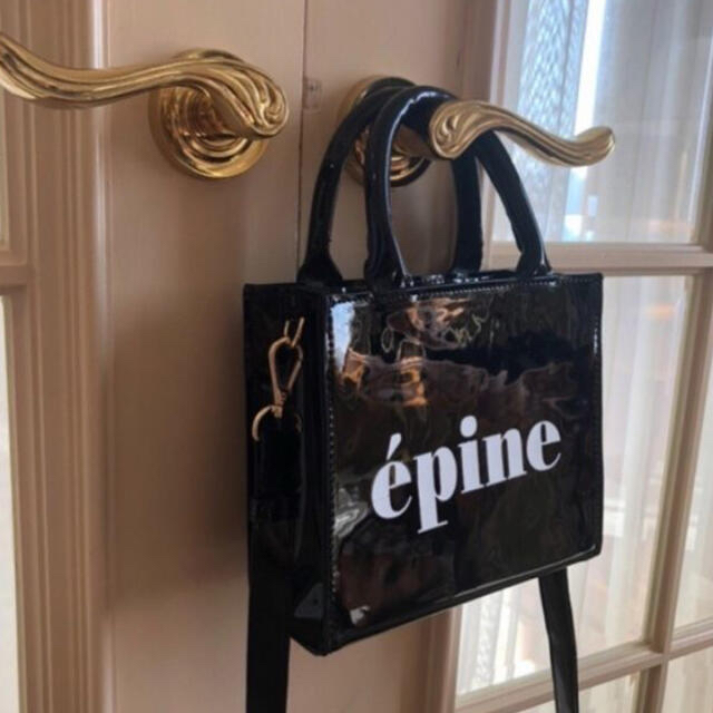 eimy istoire(エイミーイストワール)のエピヌ　épine logo enamel 2way bag  ショルダーバッグ レディースのバッグ(ショルダーバッグ)の商品写真