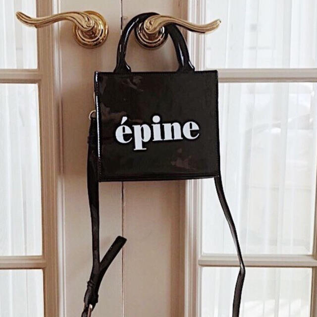 eimy istoire(エイミーイストワール)のエピヌ　épine logo enamel 2way bag  ショルダーバッグ レディースのバッグ(ショルダーバッグ)の商品写真