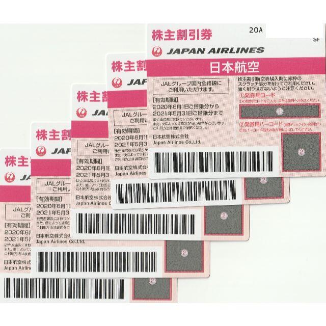 JAL株主割引券☆８枚セット☆期限が【2021.5.31】まで延長になりました！