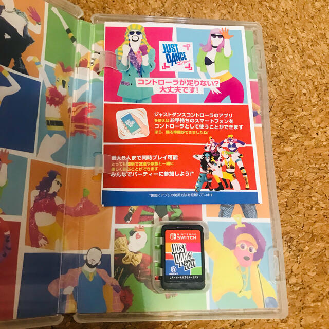 Nintendo Switch(ニンテンドースイッチ)の任天堂Switch ジャストダンス2021 エンタメ/ホビーのゲームソフト/ゲーム機本体(家庭用ゲームソフト)の商品写真