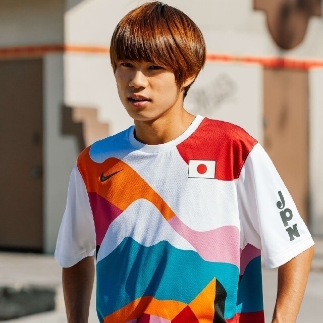 ナイキSB PARRA CREW JERSEY JAPAN 堀米TシャツLサイズ