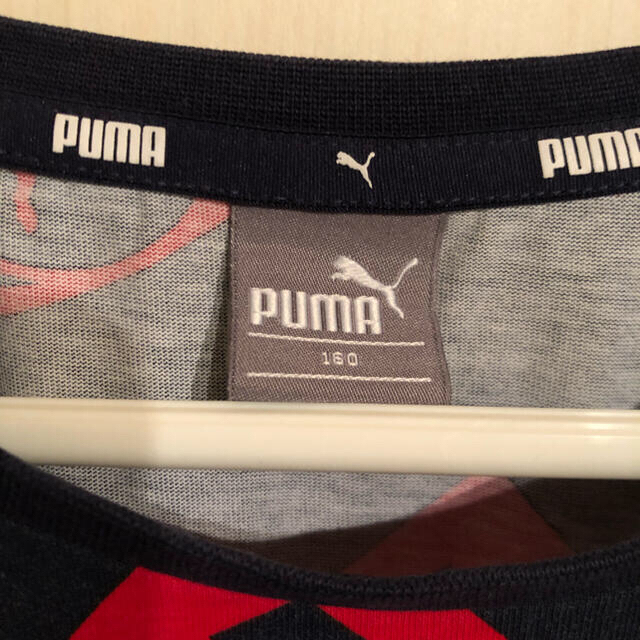 PUMA(プーマ)の⚫︎専用⚫︎プーマロンT ジルスイアート小物入れ キッズ/ベビー/マタニティのキッズ服男の子用(90cm~)(Tシャツ/カットソー)の商品写真