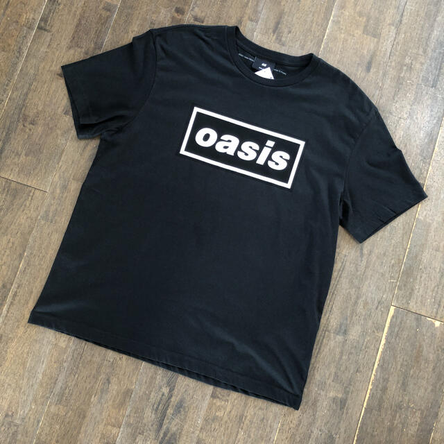 【新品】oasis オアシス　H&Mコラボ　Tシャツ L ブラック　黒