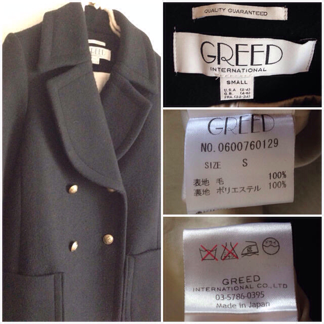 安い100%新品 GREED - ☆新品☆ GREED グリード ファーポケット ダブル