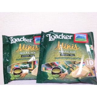 ローカ(ROHKA)のLoacker Minis ローカー ミニーズ 抹茶　2袋(菓子/デザート)