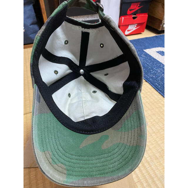 Supreme(シュプリーム)のsupreme Sロゴキャップ  NIKETシャツピンク メンズの帽子(キャップ)の商品写真