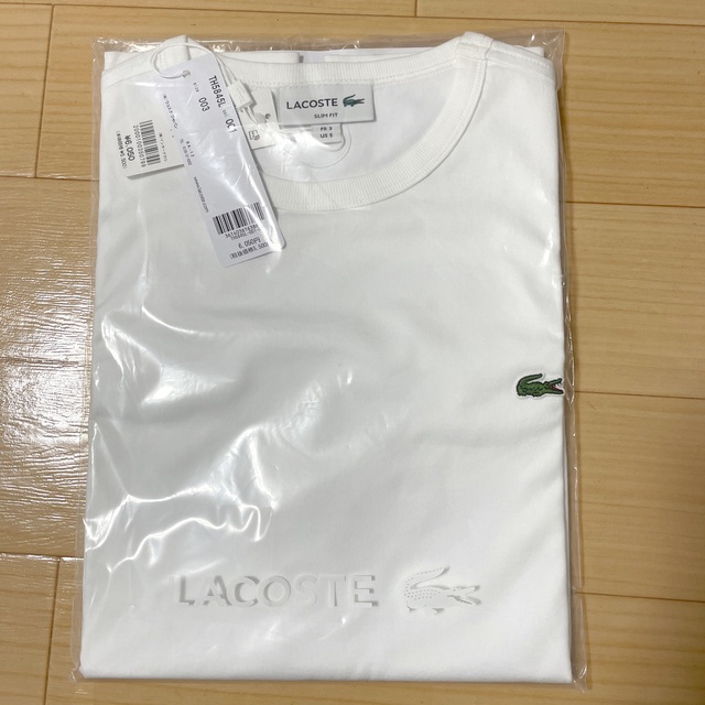 LACOSTE Tシャツ(White)☆値下げしました